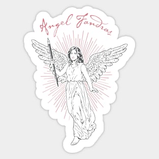 Angel Fandras Sticker